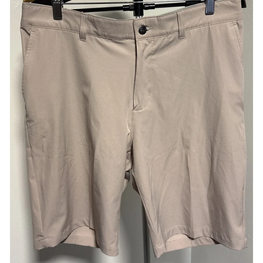 Adidas Golf Men's Size 34 Khaki / Tan Performance Shorts